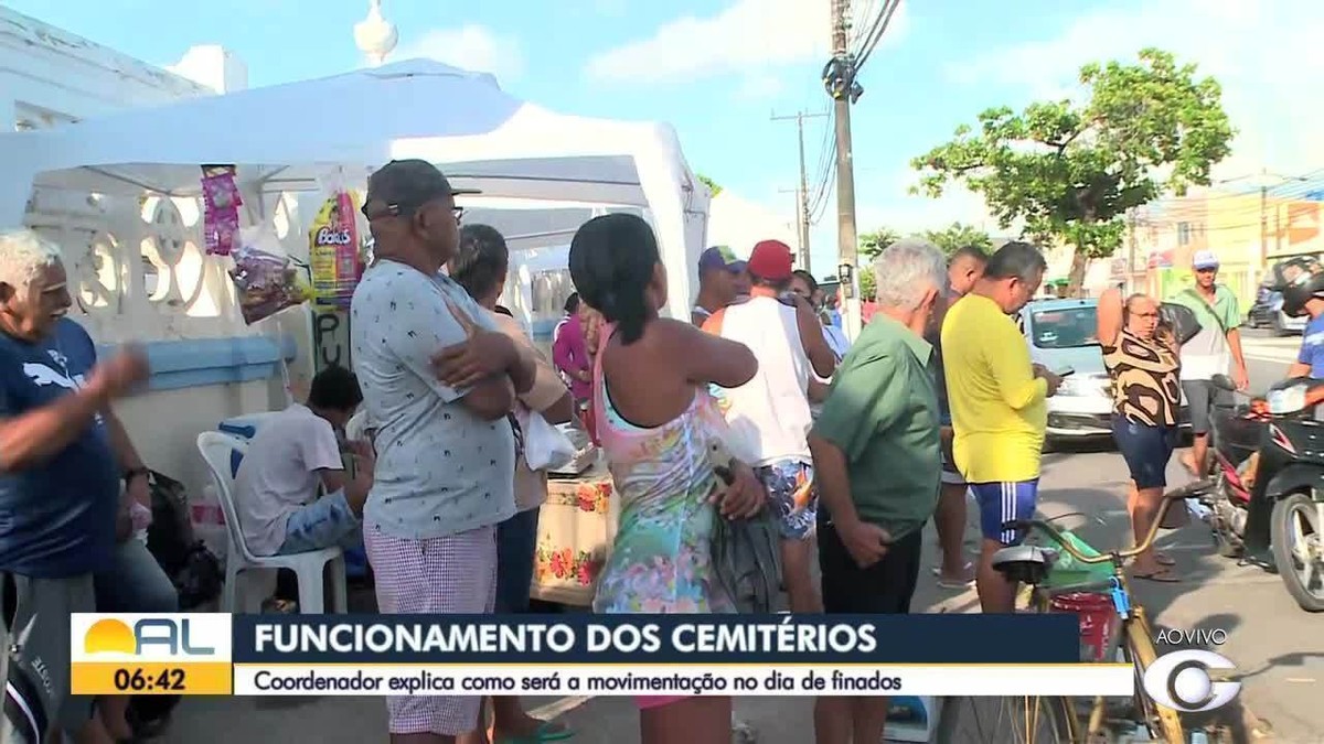 Cerca de 20 mil pessoas são esperadas nos cemitérios públicos de Maceió