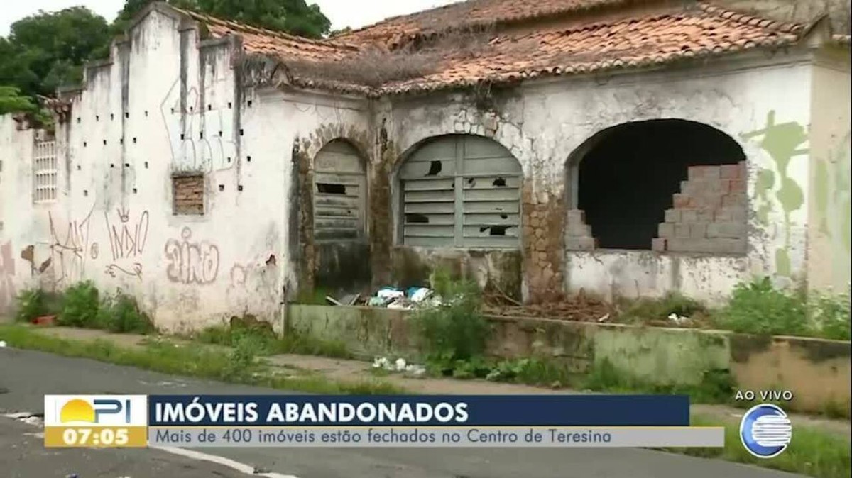 Mapeamento aponta que há mais de 200 imóveis abandonados no Centro de