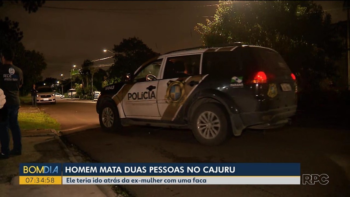 Homem Preso Suspeito De Matar Duas Pessoas A Facadas Em Curitiba Ex