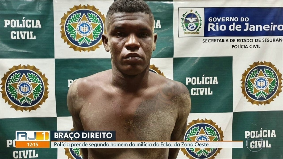 Polícia Civil prende integrante da maior milícia do RJ e homem de