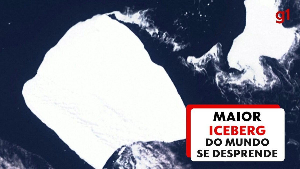 As Impressionantes Cavernas Abertas Por Derretimento No Maior Iceberg