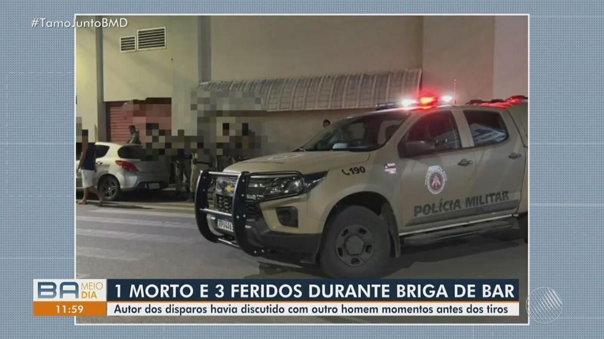 Homem Morre E Outros Tr S Ficam Feridos Ap S Ataque A Tiros Em Pra A No