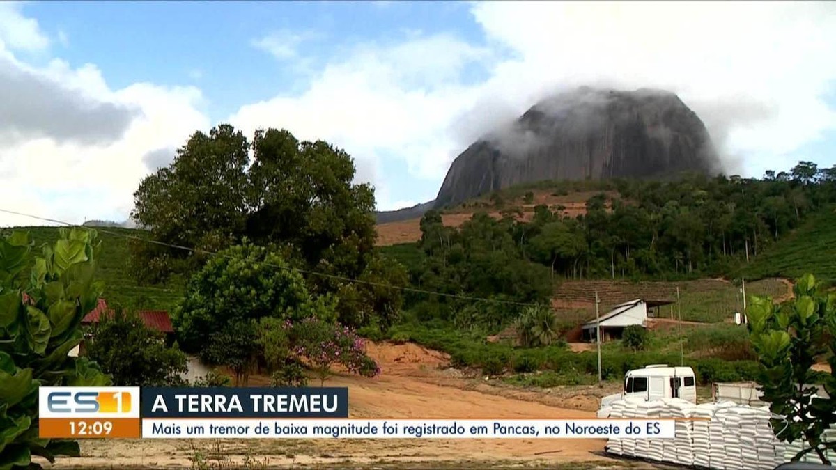 Terceiro tremor de terra em 2 meses é registrado no Noroeste do ES