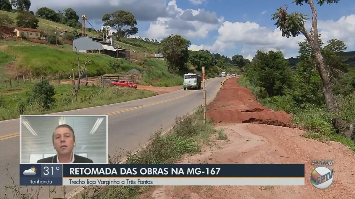 Obras De Constru O Da Terceira Faixa Na Mg Entre Varginha E Tr S