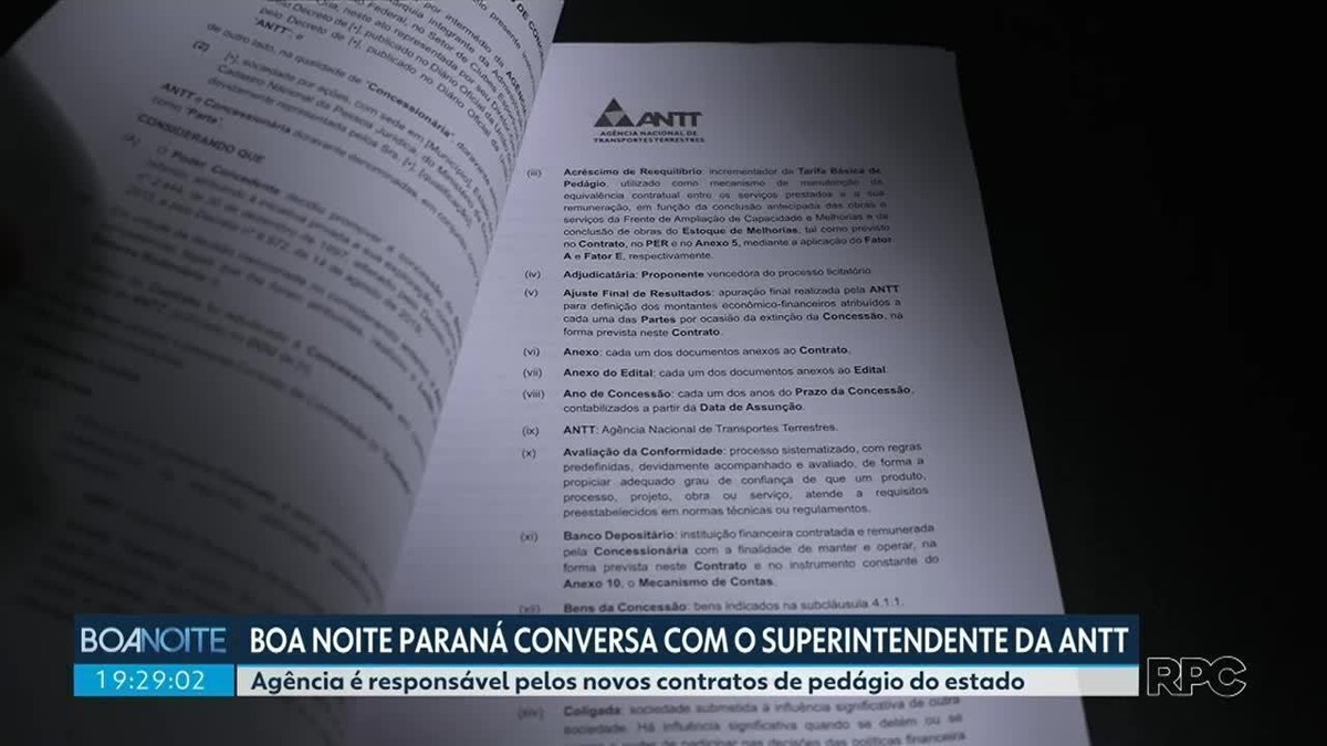 Novo Ped Gio No Paran Antt Diz Que Aporte Financeiro Modelo