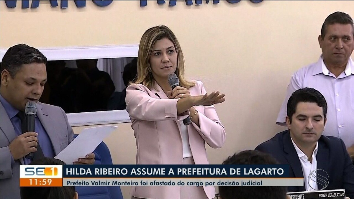 Hilda Ribeiro Toma Posse Como Prefeita De Lagarto Sergipe G