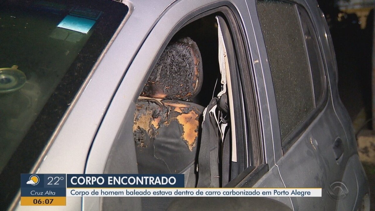 Homem Encontrado Morto Dentro De Carro Carbonizado Em Porto Alegre