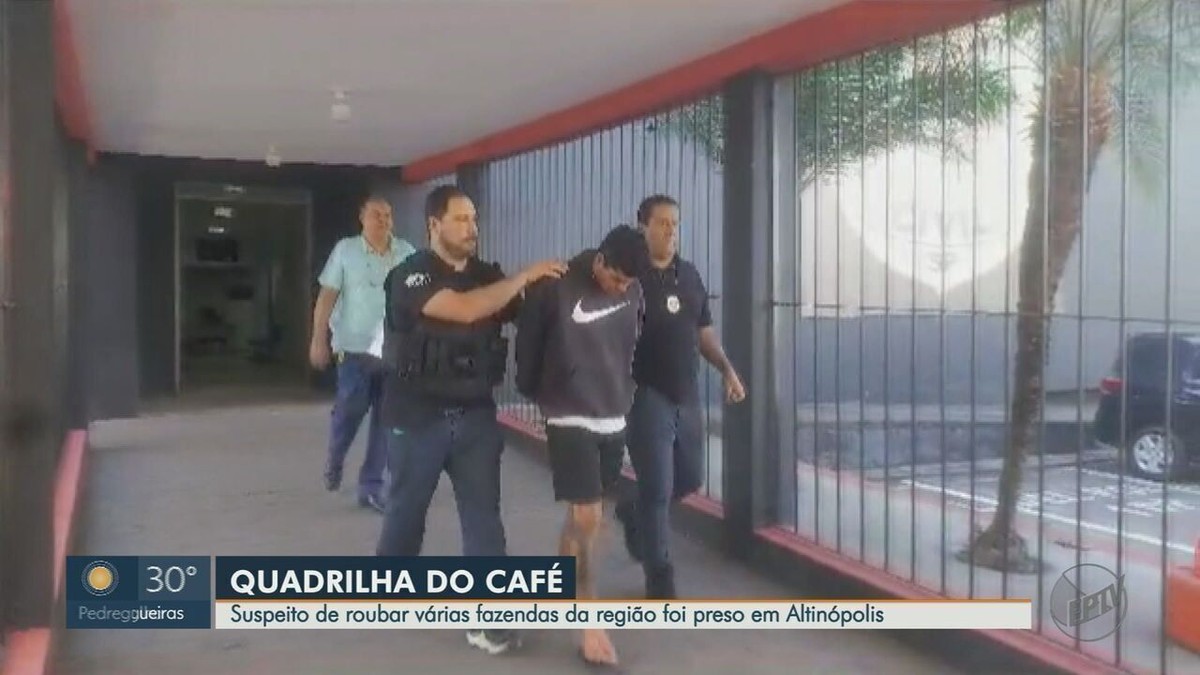 Polícia prende em Altinópolis SP suspeito de integrar quadrilha de