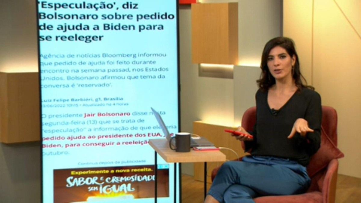 Especulação diz Bolsonaro sobre pedido de ajuda a Biden para se