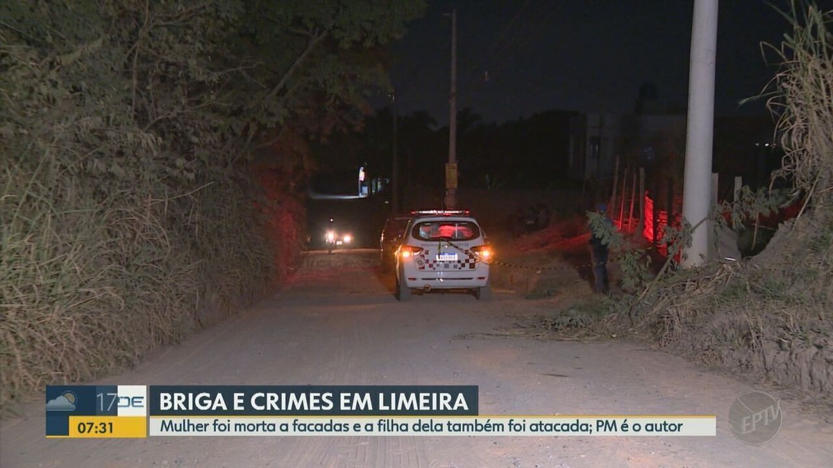 Mulher morre esfaqueada e filha fica ferida em Limeira suspeito é