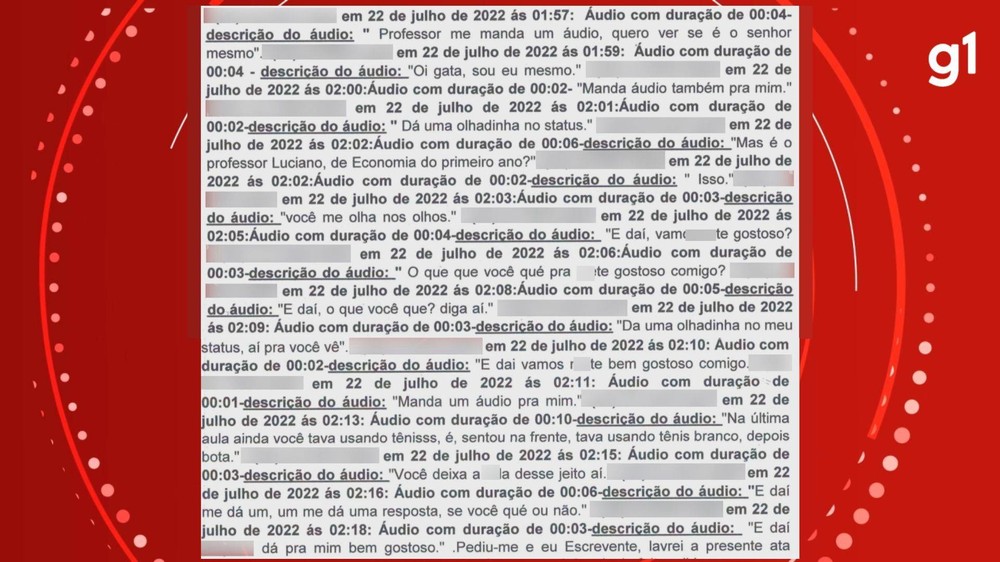 Nude E Convite Sexual Veja Mensagens Que Professor Da Uepg Mandou Para Aluna Ecos Da Noticia