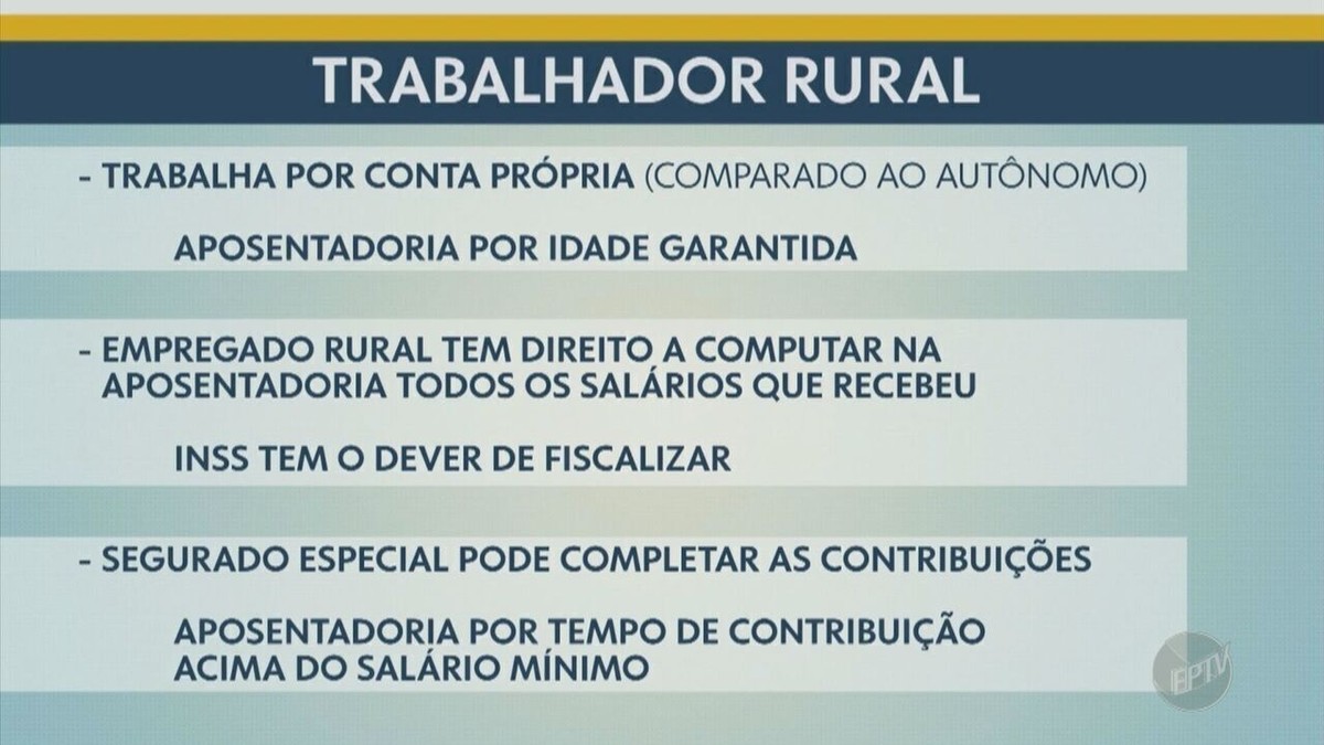 Trabalho rural saiba como salvar tempo de serviço se aposentar mais