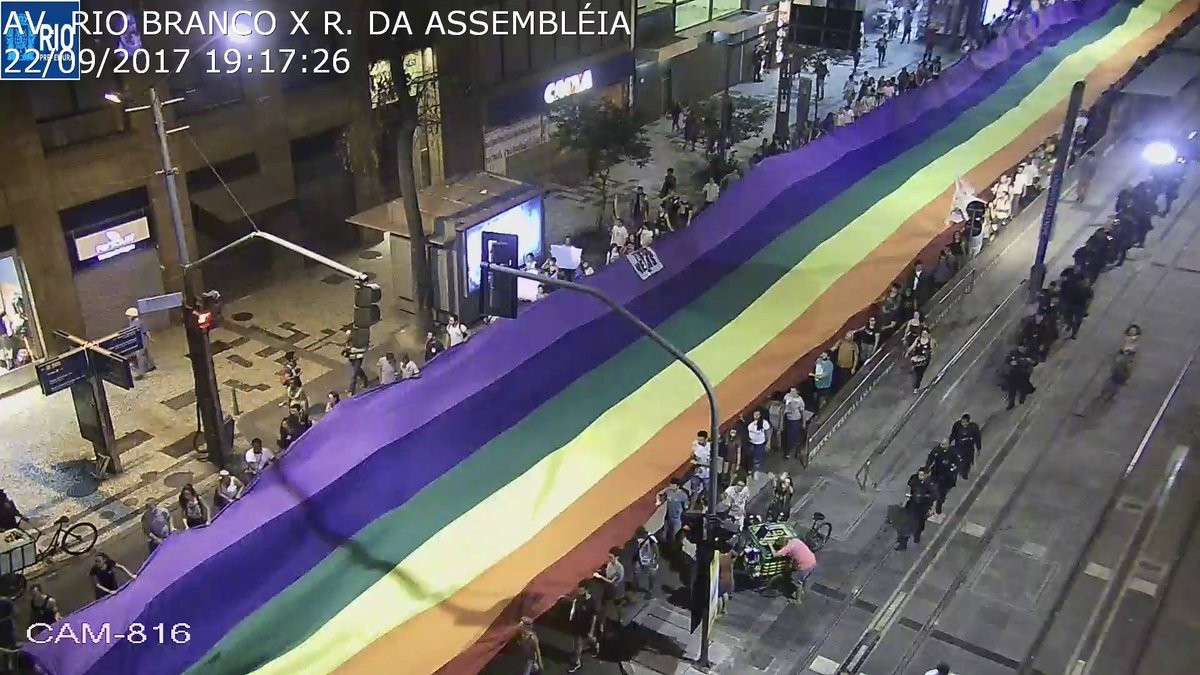 Ato Contra A Cura Gay Interdita Ruas Do Centro Do Rio Rio De Janeiro G