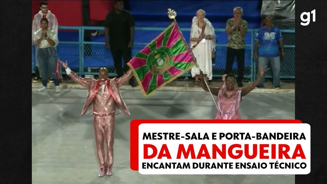 V Deo Apresenta O De Casal Porta Bandeira E Mestre Sala Da Mangueira