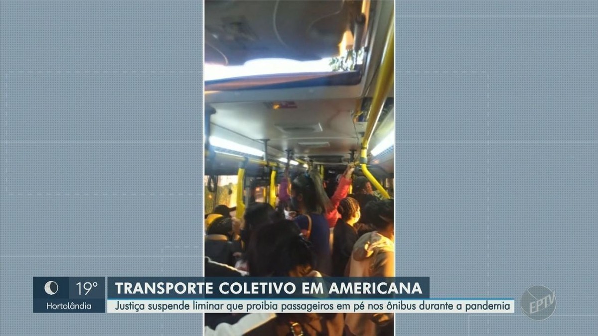 TJ derruba liminar que impedia passageiros em pé nos ônibus do