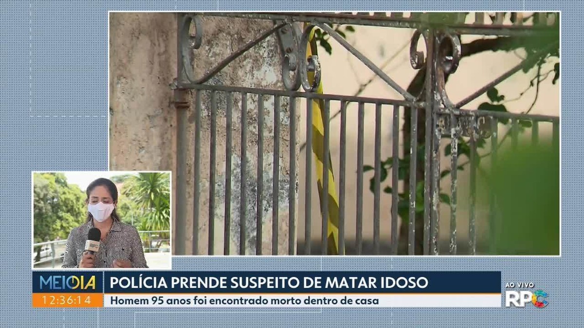 Suspeito de invadir casa e matar idoso de 95 anos é preso em Curitiba