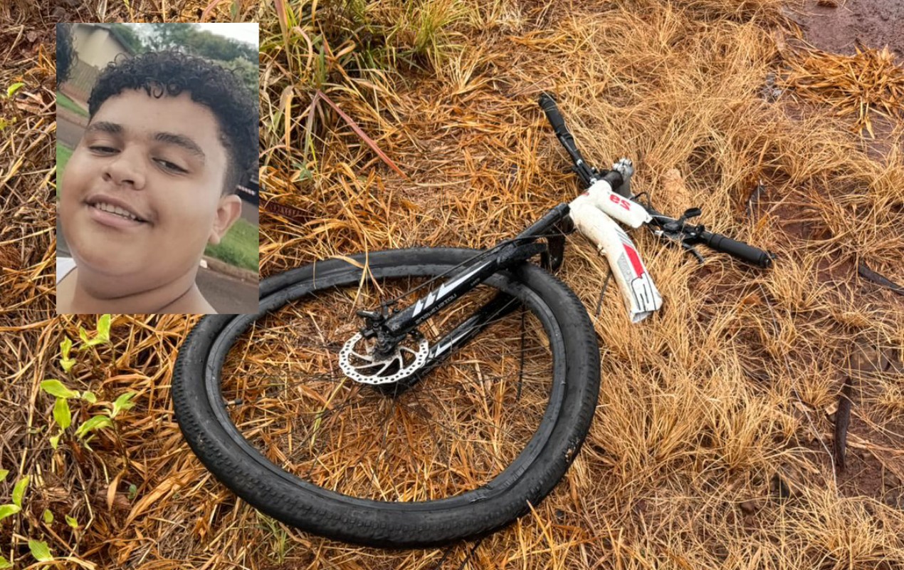 Ciclista de 14 anos morre após ser atropelado em vicinal de Santa Cruz do Rio Pardo
