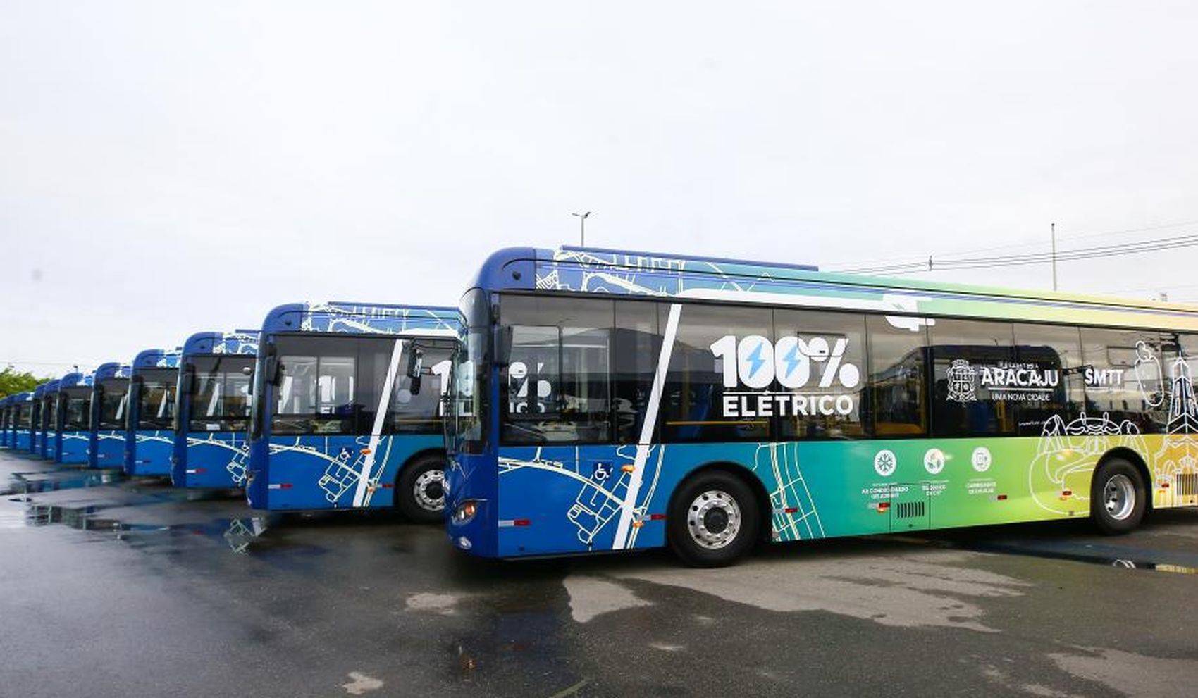 Edital de licitação para compra de mais 15 ônibus elétricos em Aracaju é publicado