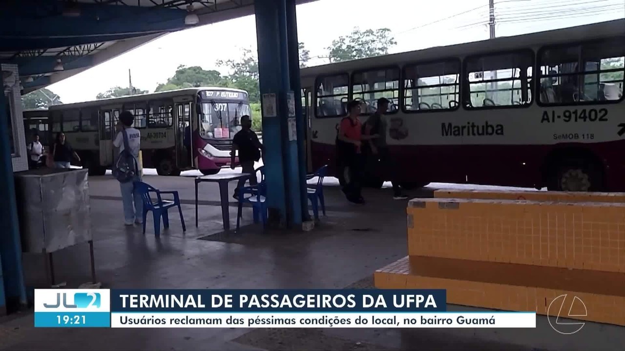 Infestação de pombos e estrutura corroída preocupam usuários do Terminal da UFPA, em Belém