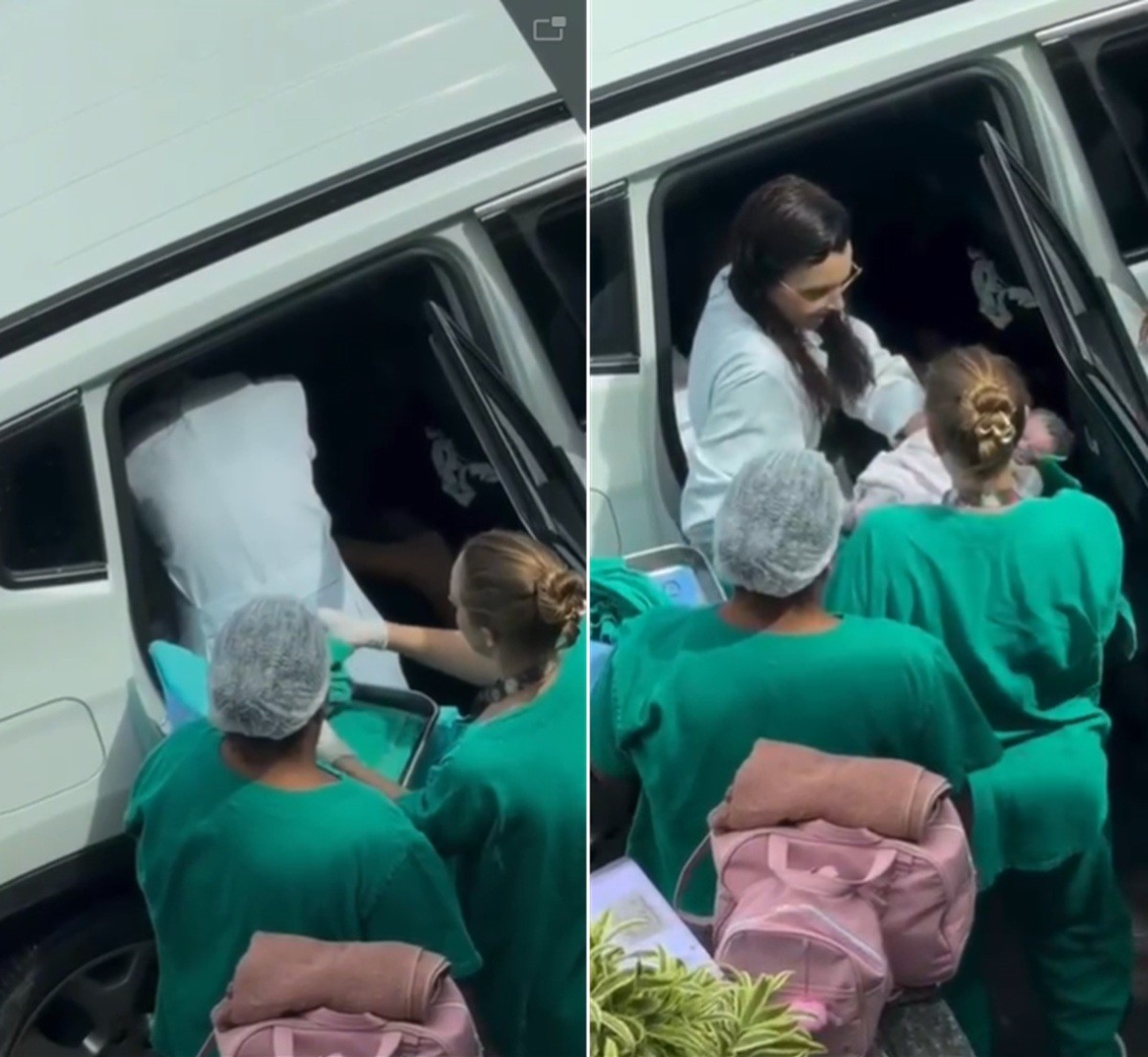 Bebê nasce dentro de carro na porta de hospital em Campos, no RJ