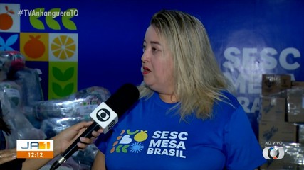 Programa Mesa Brasil do TO envia donativos às vítimas das enchentes no Rio Grande do Sul