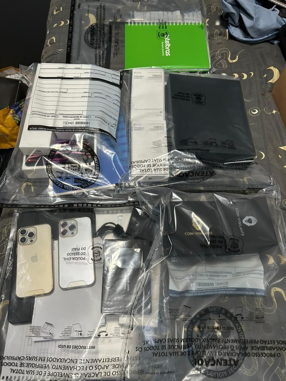 Investigado por aplicar golpes em mais de 90 pessoas em Teresina é preso. Prejuízo está avaliado em mais de R$ 20 milhões. — Foto: Polícia Civil