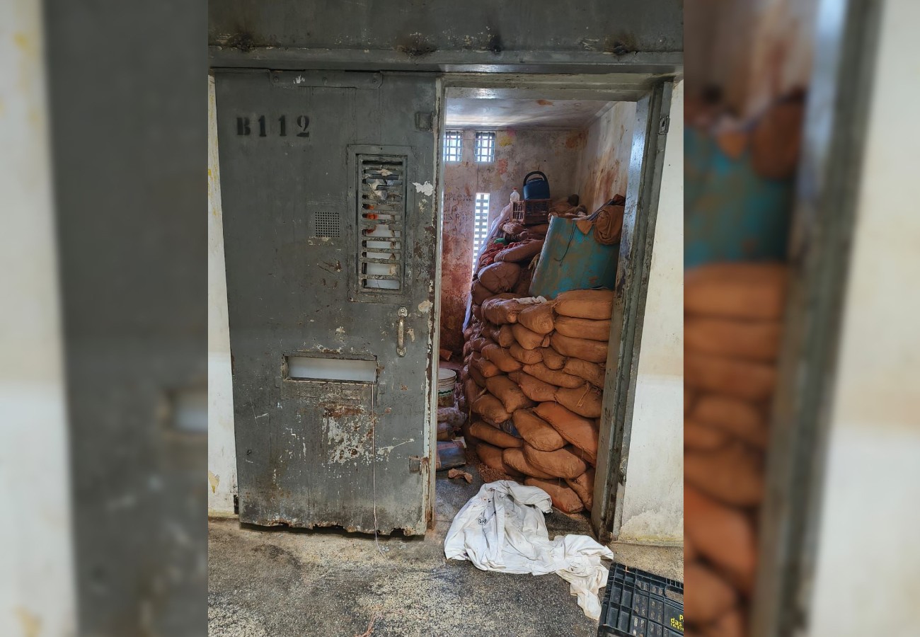 Túnel é encontrado em cela do Presídio Barra da Grota, em Araguaína 