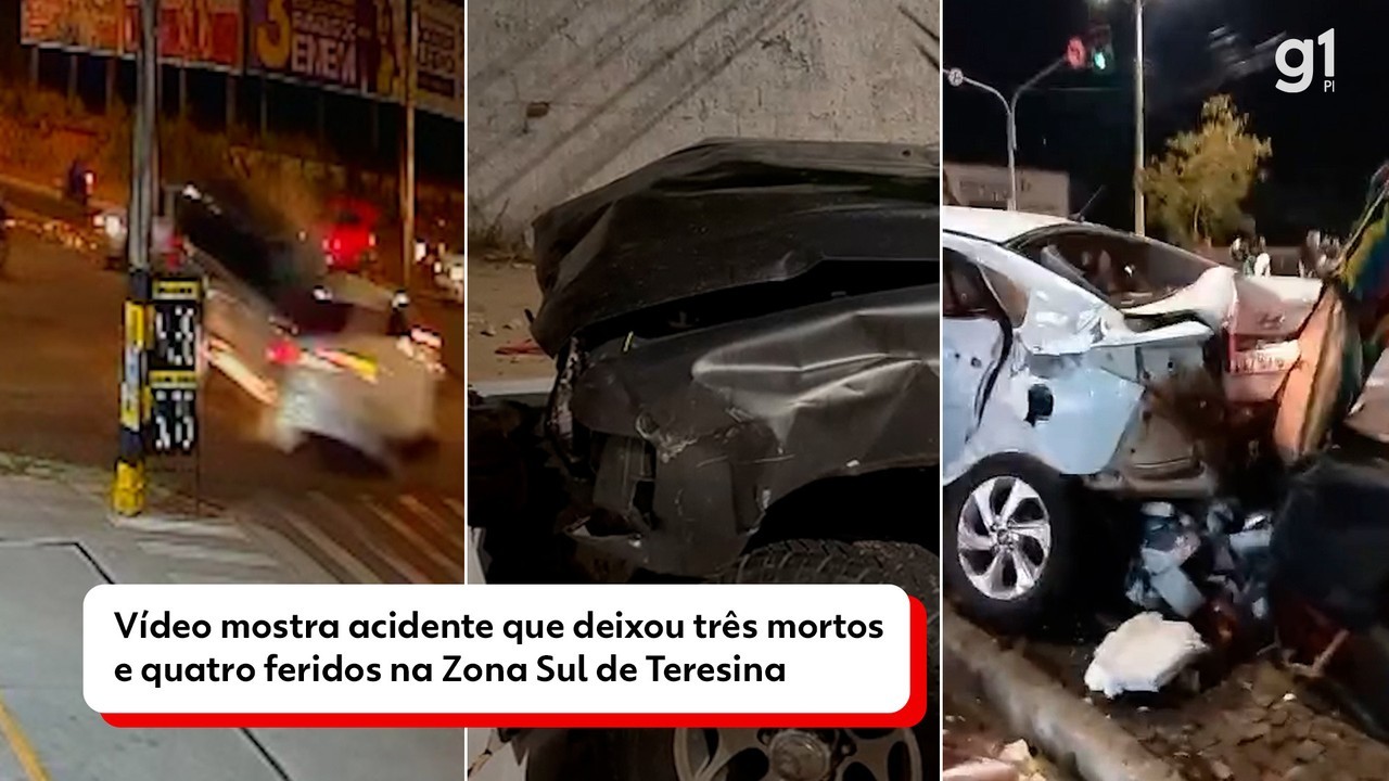 Suspeito de provocar acidente que matou três pessoas em Teresina é preso no Maranhão