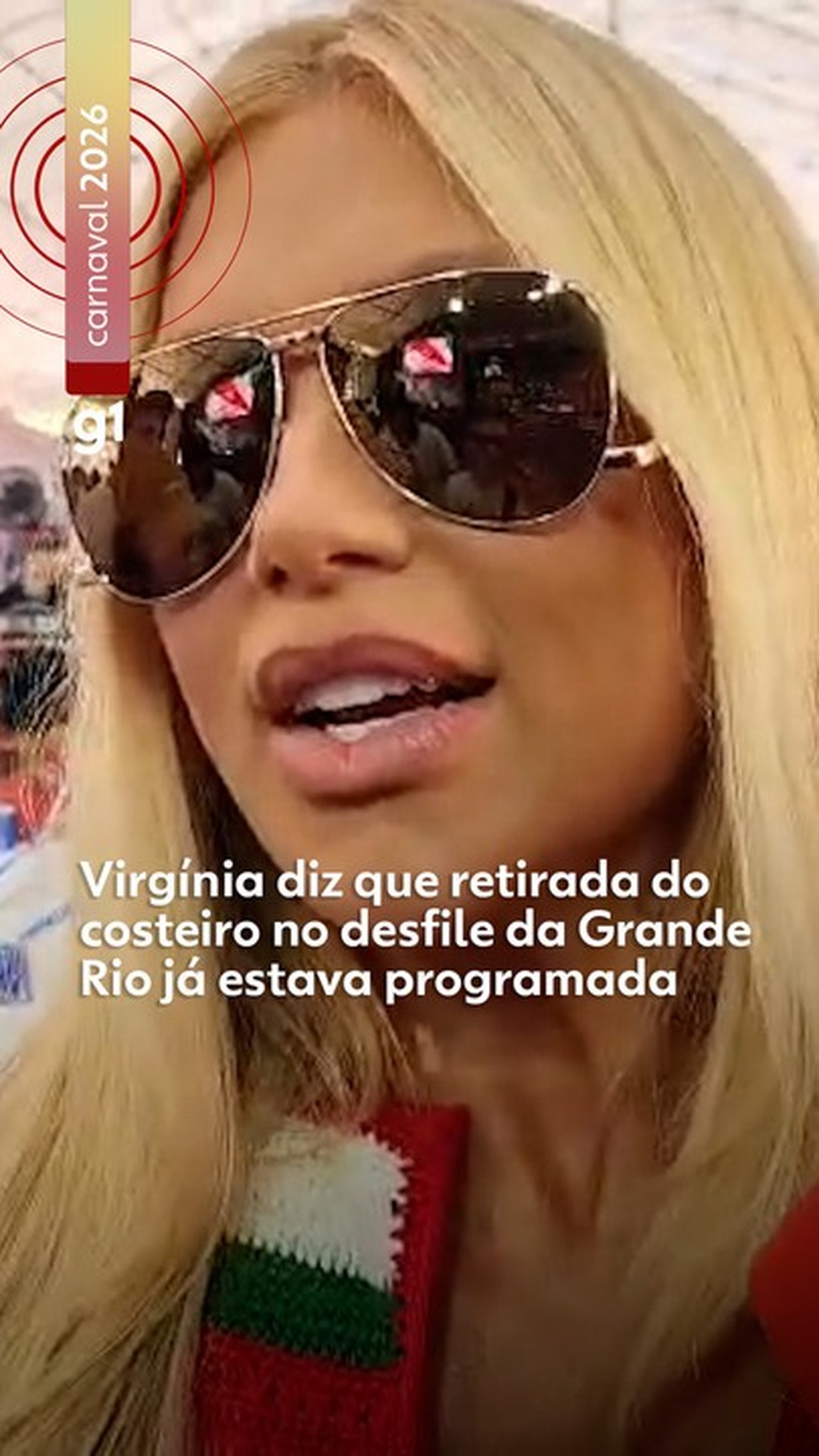 Virginia diz que costeiro já estava programado para ser retirado e que ' vaias não impactaram'