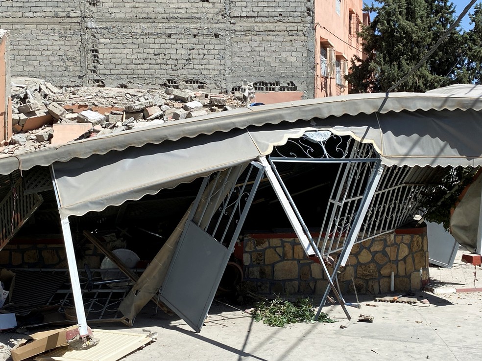 O tremor danificou desde aldeias nas montanhas do Atlas at a cidade histrica de Marrakech  Foto: Abdelhak Balhaki/REUTERS
