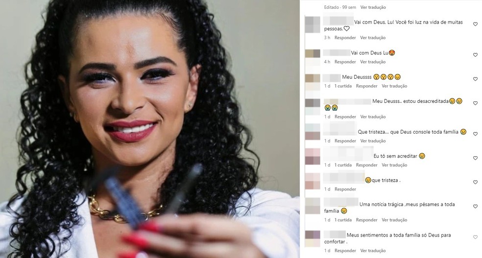 Nas redes sociais, amigos e familiares lamentam a morte da família. — Foto: Reprodução/Redes sociais