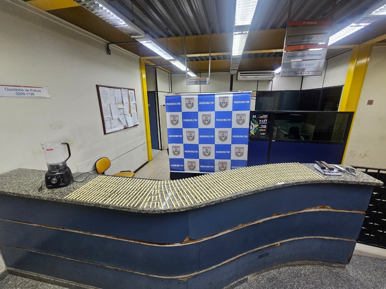 Mais de 500 cápsulas de cocaína são apreendidas em Barra Mansa 