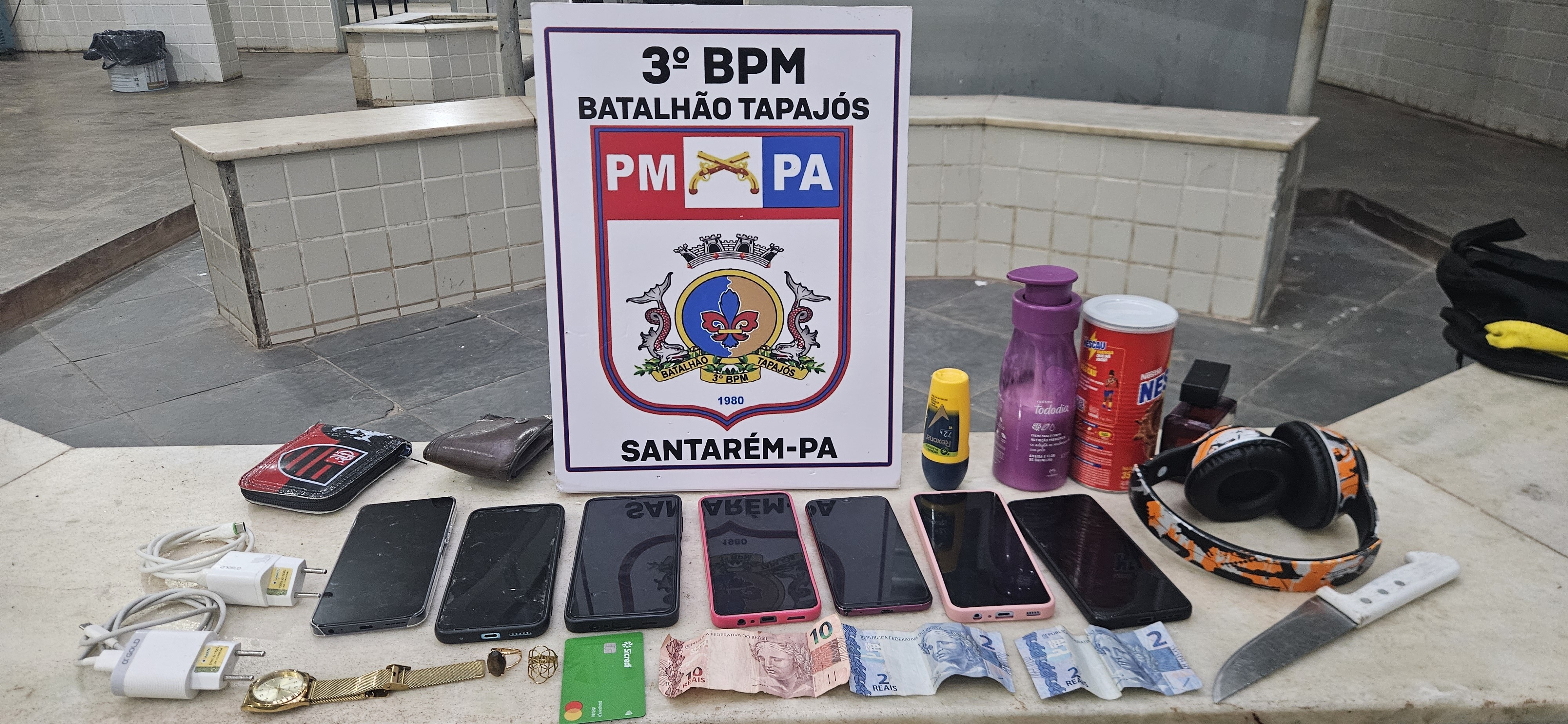 Dupla é presa após furtar celulares na Casa de Apoio à Saúde Indígena em Santarém, no Pará