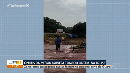 Acidente na BR-122 deixa mortos e feridos após ônibus capotar