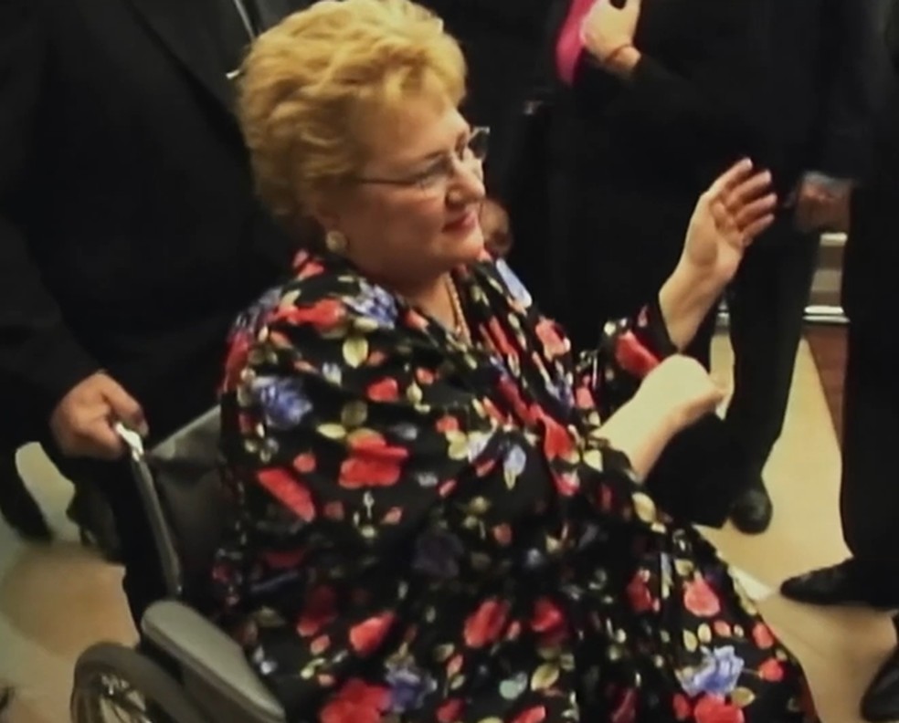 Anita Harley, herdeira das Casas Pernambucanas. Duas mulheres lutam na Justiça pela herança — Foto: Reprodução/TV Globo