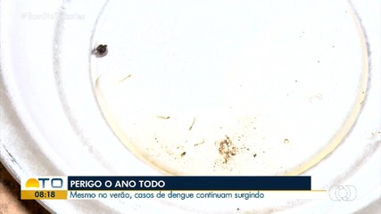 Mesmo com estiagem casos de dengue continuam surgindo