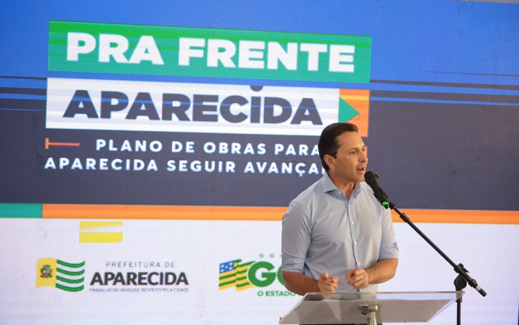 Com pacote de mais de R$ 300 milhões, Aparecida anuncia obras de asfalto, habitação, reforma de UPAs e mais; veja investimentos
