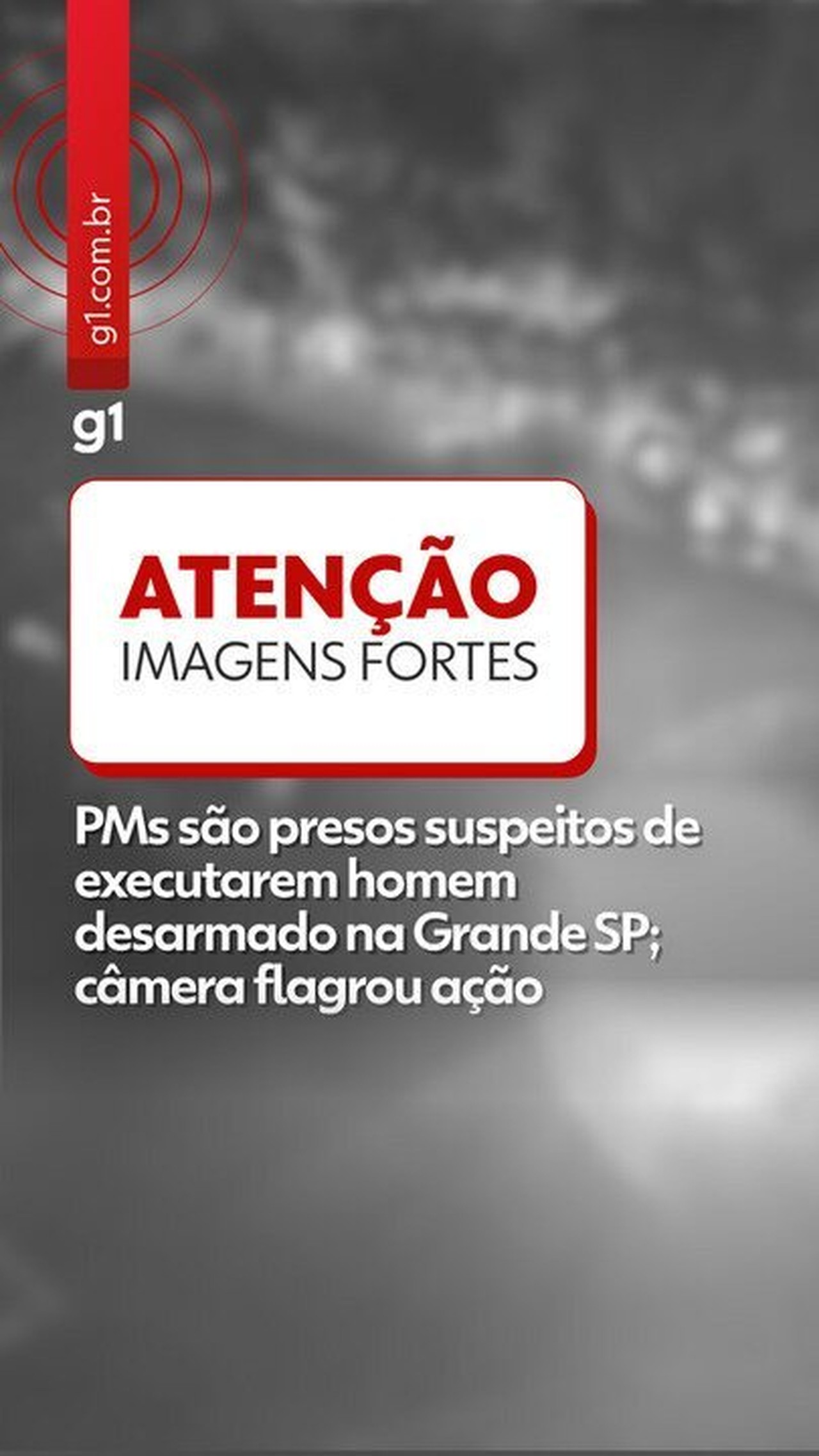 PMs são presos suspeitos de executar homem desarmado na Grande SP; câmera de segurança flagrou ação