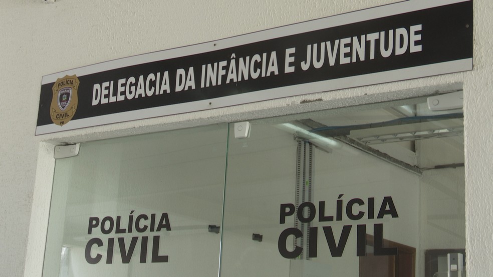 Delegacia da Infância e Juventude na Central de Polícia de João Pessoa — Foto: Reprodução/TV Cabo Branco