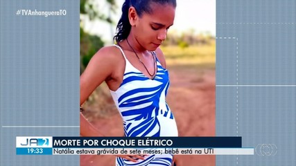Mulher grávida sofre choque e morre; bebê está na UTI