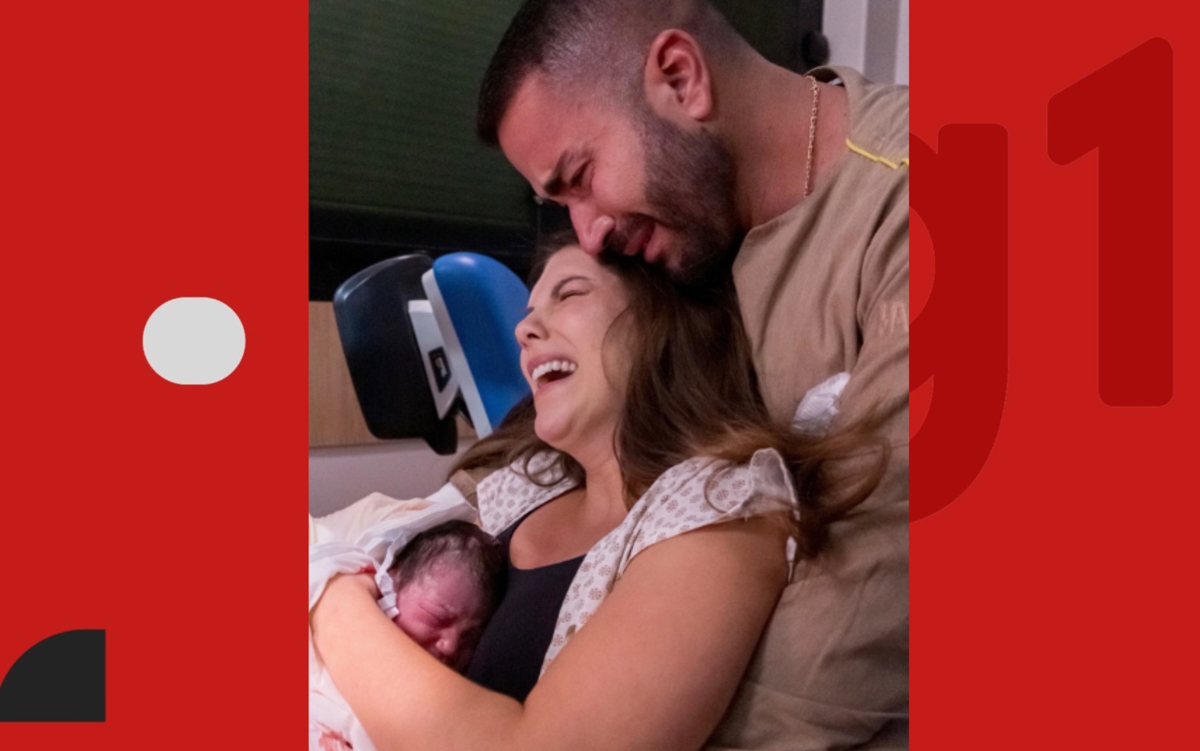 Nasce Maria Luísa, neta de Bell Marques e primeira filha de Rafa Marques e Pati Guerra