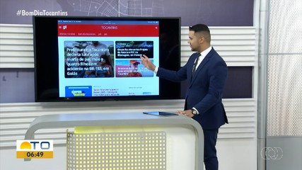 Fique por dentro dos assuntos em destaque no g1 Tocantins