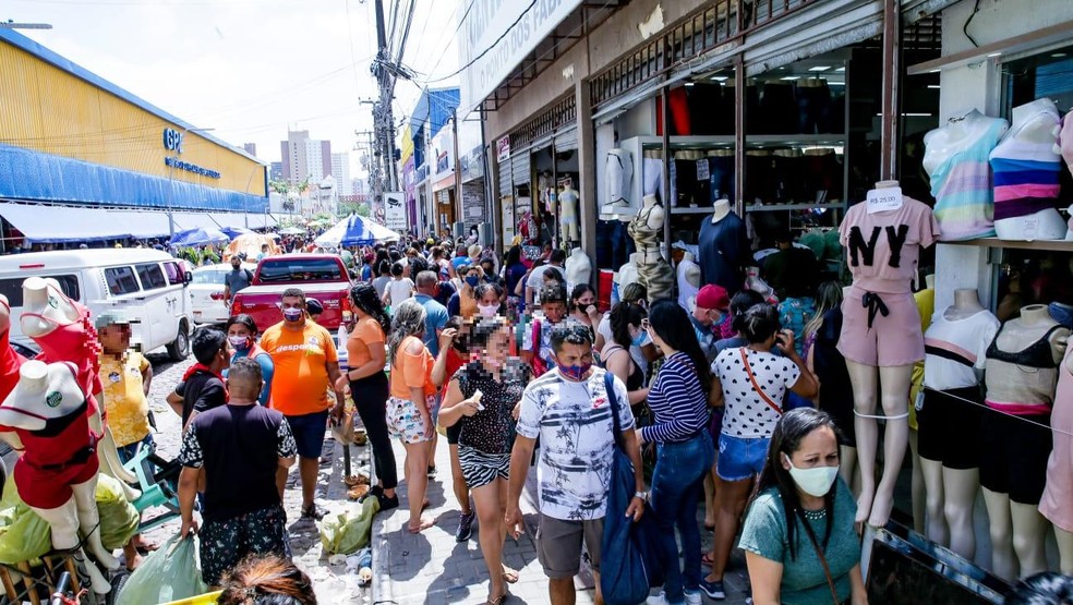 Atacadistas formais da José Avelino, em Fortaleza, podem abrir com  limitação de 40% da capacidade | G1