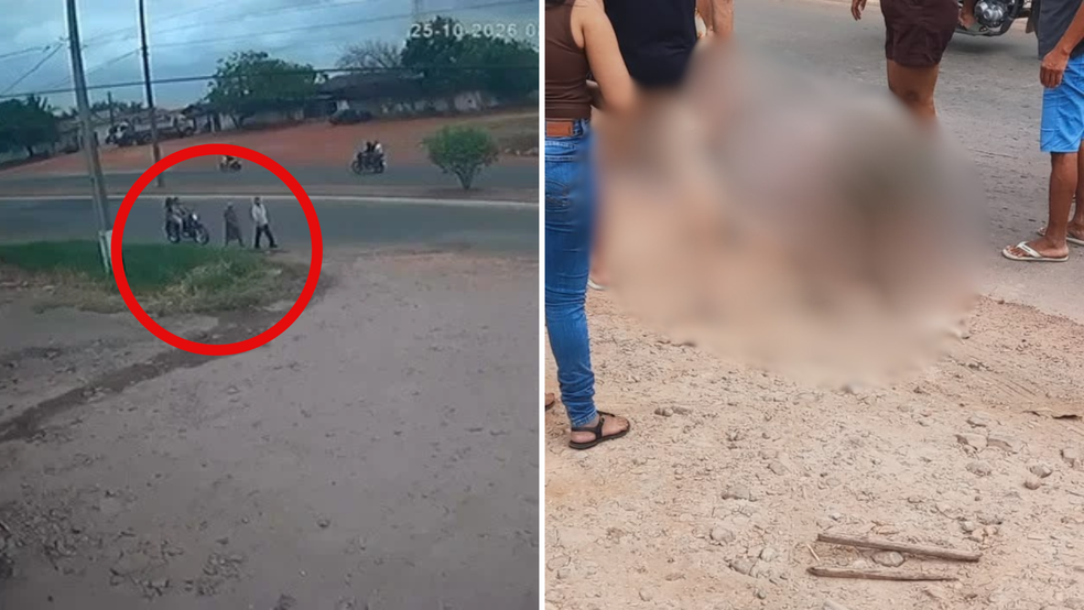 Idoso morre e idosa fica ferida após atropelamento por moto conduzida por adolescente no MA — Foto: Reprodução/redes sociais