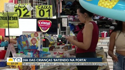 Comércio de Palmas prepara estoques com variedade e tendências para o Dia das Crianças