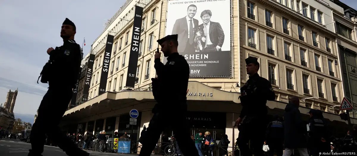 Shein é despejada de loja física em Paris após locatário se arrepender