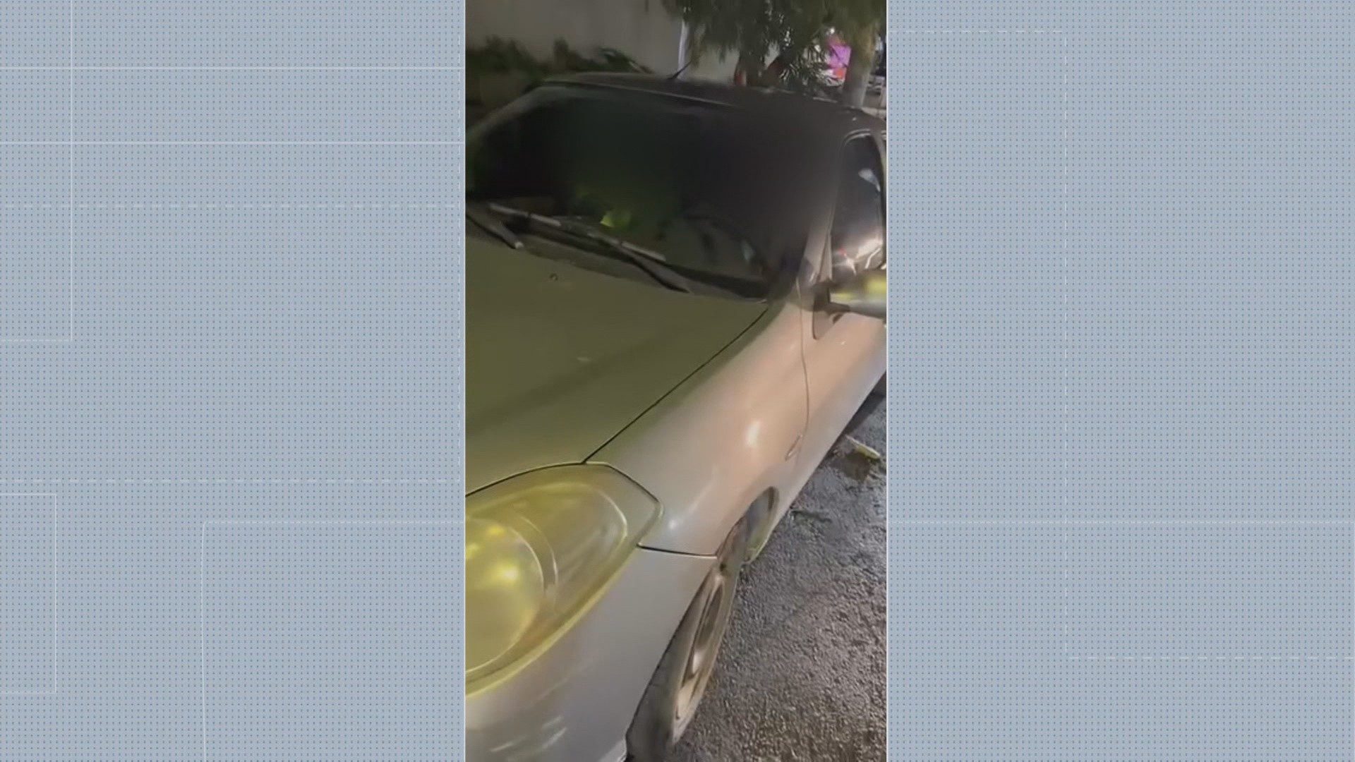 Grupo furta drogaria, tenta fugir, mas carro dá pane; VÍDEO