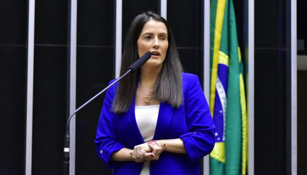Amália Barros, deputada federal por Mato Grosso, tinha 39 anos — Foto: Zeca Ribeiro/Câmara dos Deputados