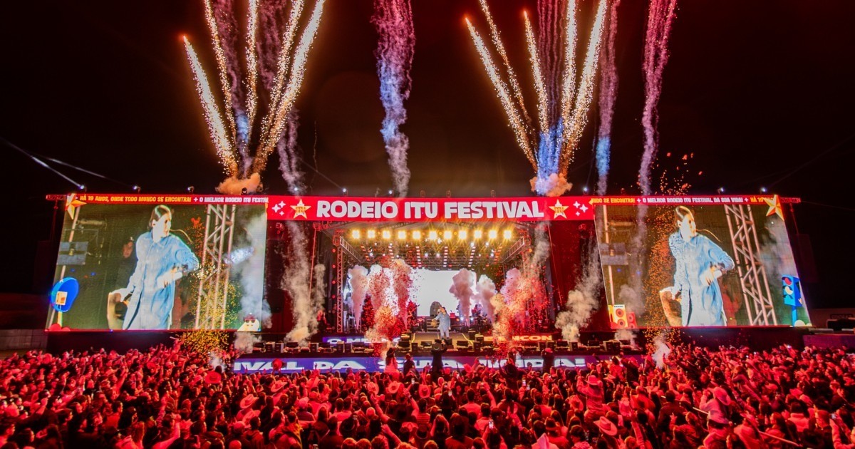 Rodeio Itu Festival terá Luan Santana, Pedro Sampaio, Gusttavo Lima e Zé Neto & Cristiano