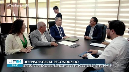 Governador reconduz Pedro Alexandre ao comando da Defensoria Pública do Tocantins